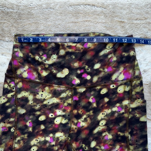 Lululemon Align High-Rise Pant with Pockets 25" Soft Focus Splatter Green Multi - Picture 9 of 15